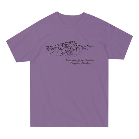 Views From Mount Bourgeau Tee Lavender