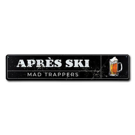 Rustic Sign - Apres Ski