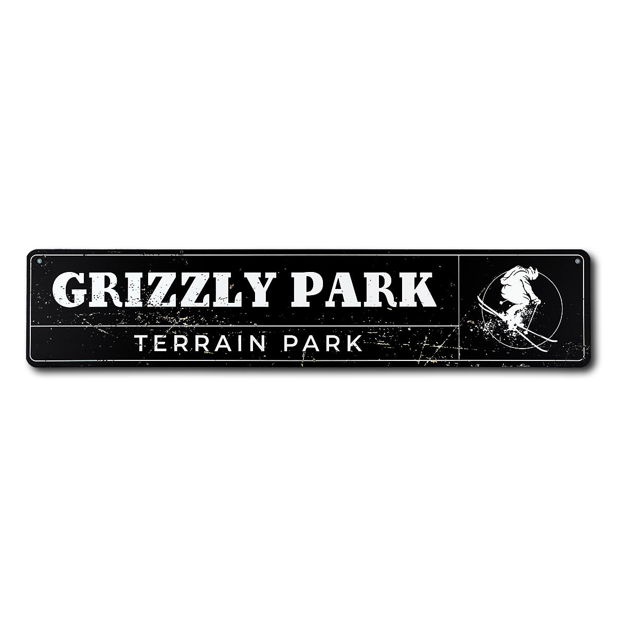 Rustic Sign - Grizzly Park