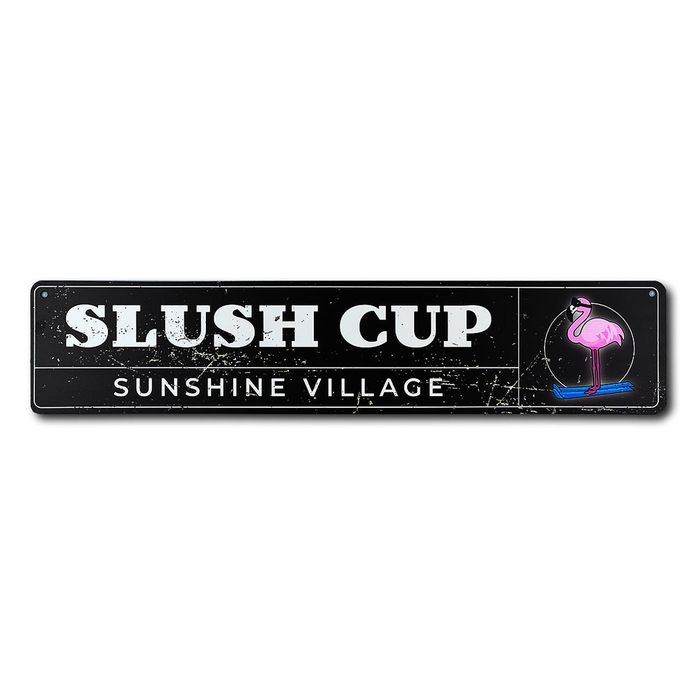 Shell Slushie Sign Rustic Sign - Slush Cup | Free Shipping $100+ – Shop Banff Sunshine
