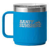 Yeti Rambler Stackable Mug w/ Magslider Lid Big Wave Blue 10oz