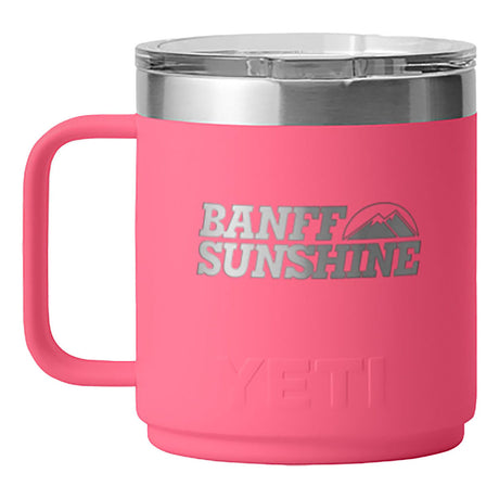 Yeti Rambler Stackable Mug w/ Magslider Lid Tropical Pink 10oz