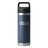 Yeti Rambler Bottle w/ Chug Cap Navy 18oz