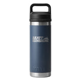 Yeti Rambler Bottle w/ Chug Cap Navy 18oz