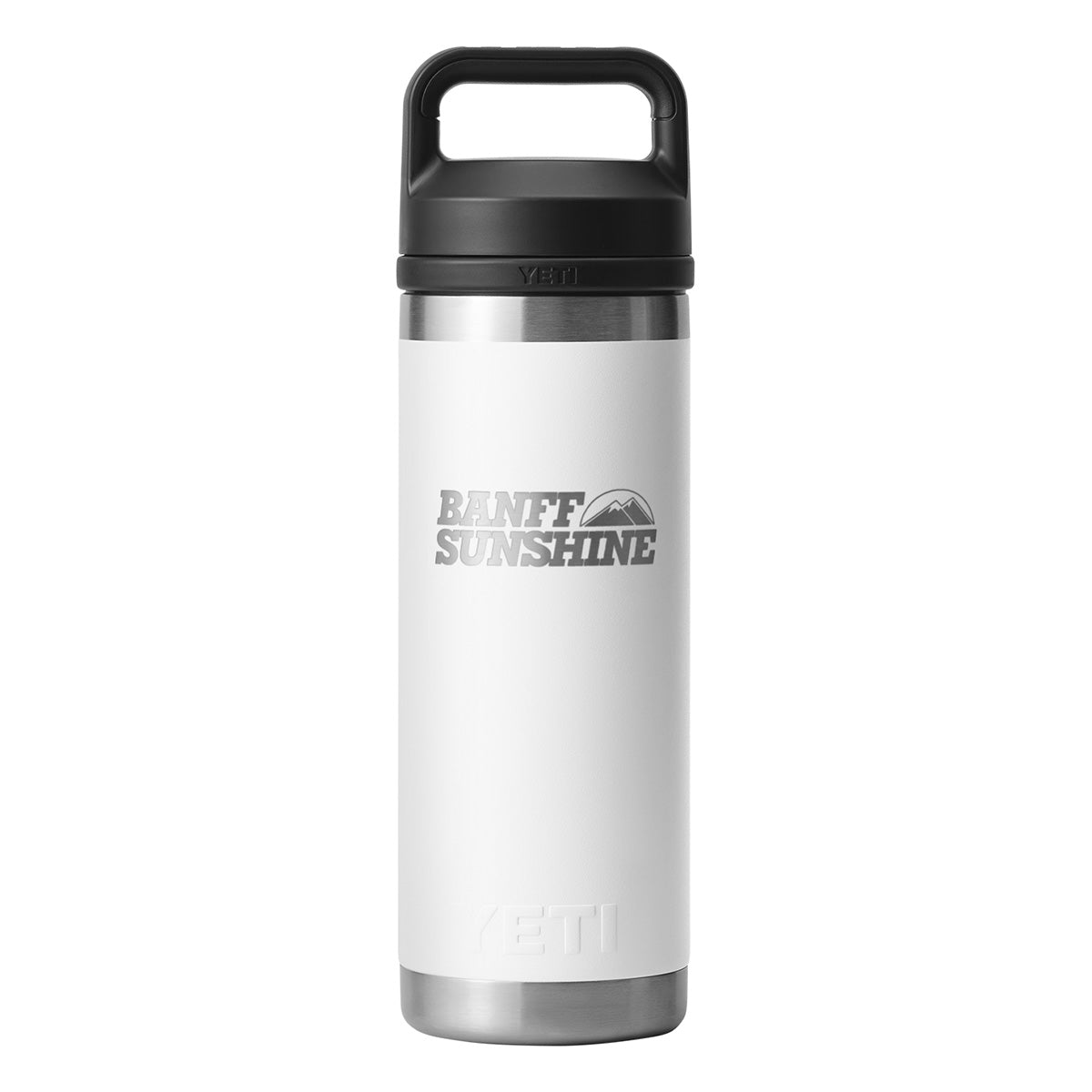 Yeti Rambler Bottle w/ Chug Cap White 18oz
