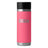 Yeti Rambler Bottle w/ Hotshot Lid Tropical Pink 18oz