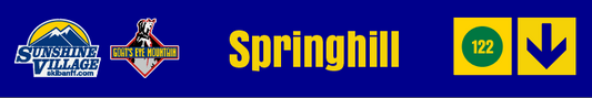 24" TRAIL SIGN SPRING HILL